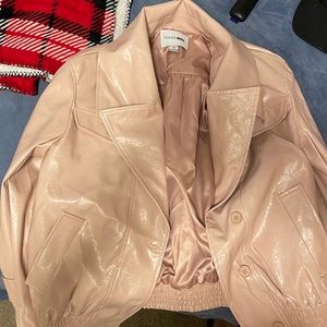 Pink Biker Jacket.
